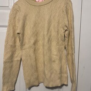 Noelle Textured Cream Sweater